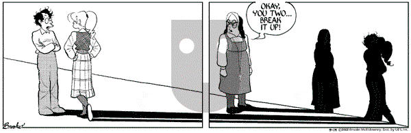 9 Chickweed Lane on Thursday September 19, 2002 Comic Strip