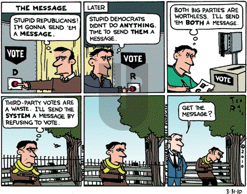 Ted Rall - Wednesday March 31, 2010 Comic Strip