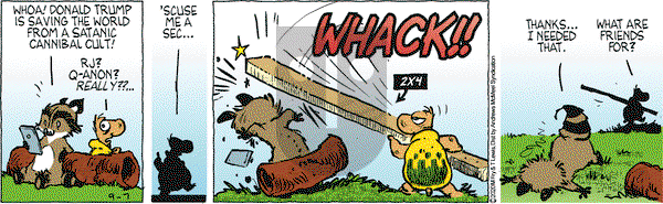 Over the Hedge on Monday September 7, 2020 Comic Strip