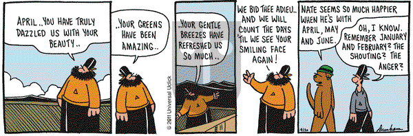 Overboard on Saturday April 30, 2011 Comic Strip