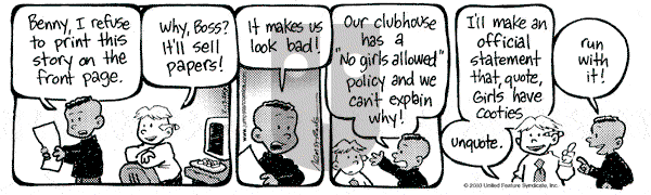 JumpStart on Thursday February 13, 2003 Comic Strip