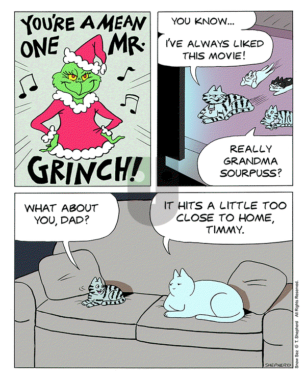 Snow Sez on Thursday December 19, 2024 Comic Strip