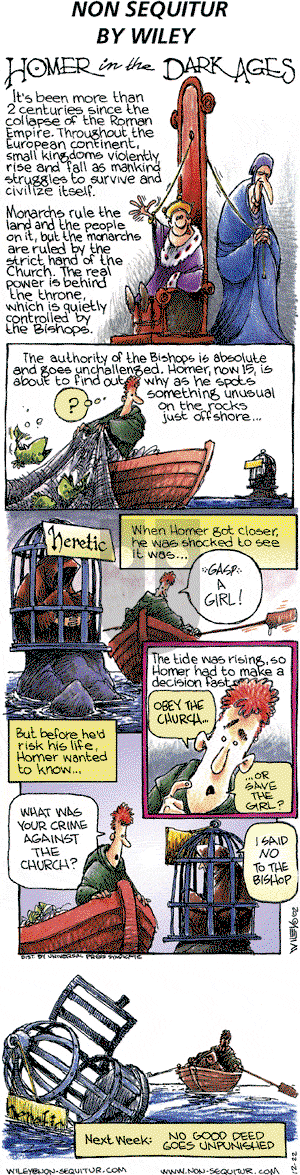 Non Sequitur on Sunday December 22, 2002 Comic Strip