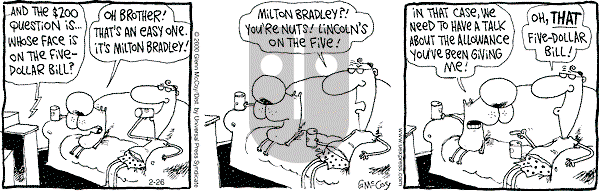 The Duplex on Saturday February 26, 2000 Comic Strip
