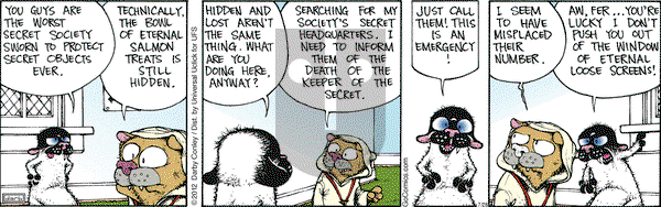 Get Fuzzy - Saturday July 28, 2012 Comic Strip