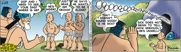 Alley Oop on Friday February 23, 2018 Comic Strip