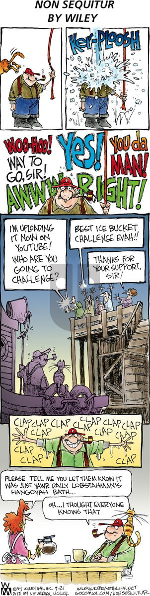 Non Sequitur on Sunday September 21, 2014 Comic Strip