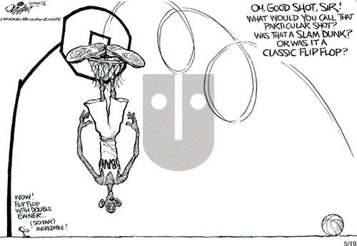 Pat Oliphant on Tuesday May 19, 2009 Comic Strip