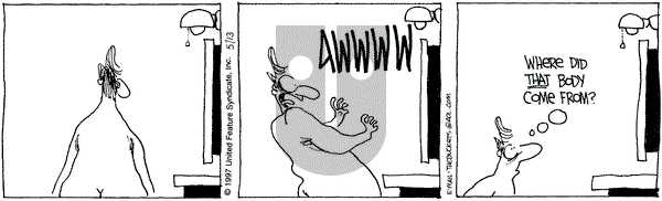 The Buckets on Tuesday May 13, 1997 Comic Strip