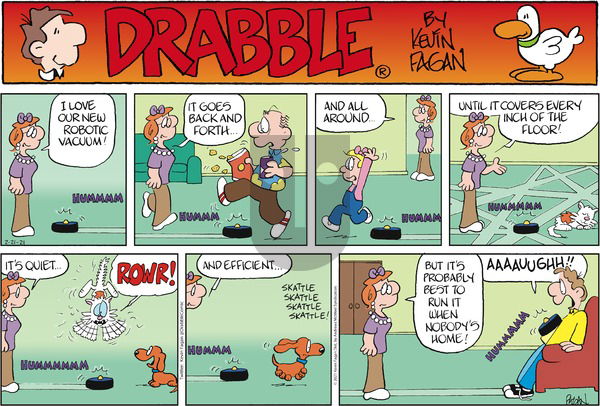 Drabble - Sunday February 21, 2021 Comic Strip