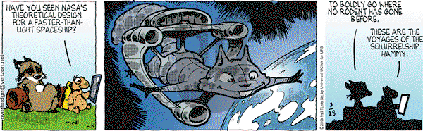 Over the Hedge on Monday March 28, 2016 Comic Strip