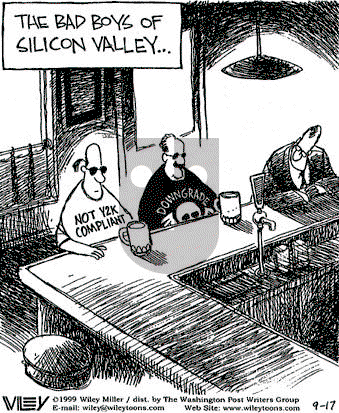Non Sequitur on Friday September 17, 1999 Comic Strip