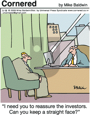Cornered on Monday May 18, 2009 Comic Strip