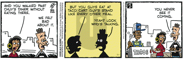La Cucaracha on 2025-07-01 Comic Strip