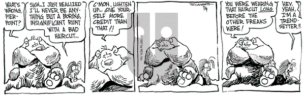 The Grizzwells on Wednesday July 9, 1997 Comic Strip