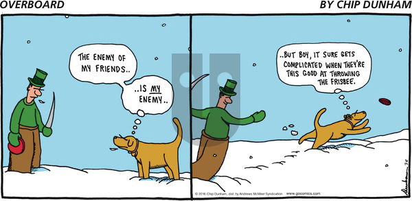 Overboard on Sunday March 11, 2018 Comic Strip