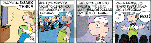 Drabble on Wednesday July 22, 2015 Comic Strip