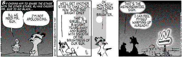 Over the Hedge on Wednesday August 17, 2005 Comic Strip