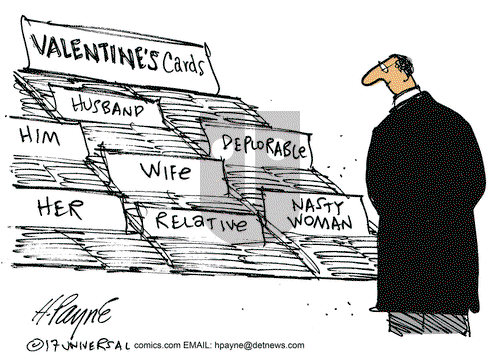 Henry Payne on Thursday February 16, 2017 Comic Strip