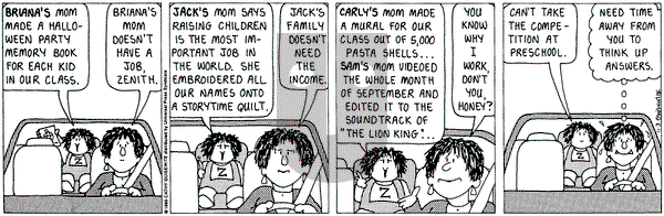 Cathy Classics on Friday November 3, 1995 Comic Strip