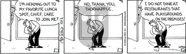 The Born Loser on Thursday October 2, 2008 Comic Strip