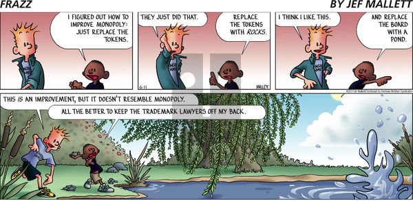 Frazz on Sunday June 11, 2017 Comic Strip