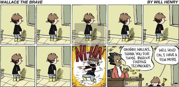 Wallace the Brave on Sunday March 1, 2020 Comic Strip
