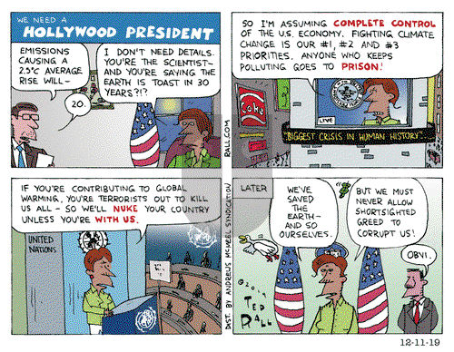 Ted Rall on Wednesday December 11, 2019 Comic Strip