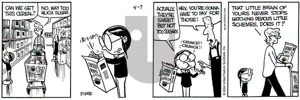 Grand Avenue on Thursday April 7, 2005 Comic Strip