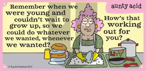 Aunty Acid on Thursday August 20, 2015 Comic Strip