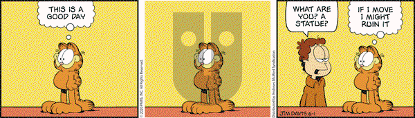 Garfield on Monday June 1, 2020 Comic Strip