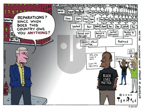 Ted Rall on Monday June 22, 2020 Comic Strip