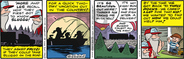 Nancy on Wednesday April 17, 2013 Comic Strip
