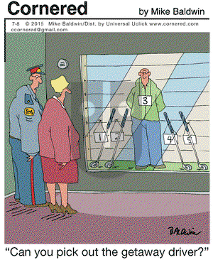 Cornered on Wednesday July 8, 2015 Comic Strip