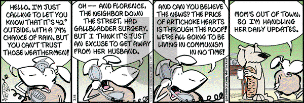 DeFlocked on Saturday March 8, 2025 Comic Strip