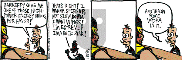 La Cucaracha on Monday July 7, 2014 Comic Strip