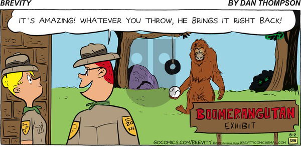 Brevity on Sunday August 2, 2015 Comic Strip