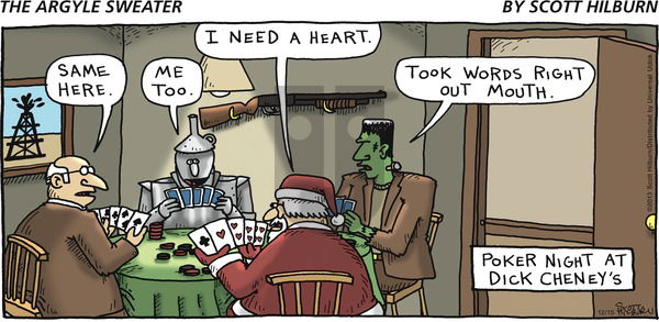 The Argyle Sweater on Sunday December 15, 2013 Comic Strip