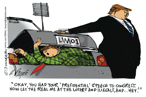 Henry Payne on Monday March 6, 2017 Comic Strip