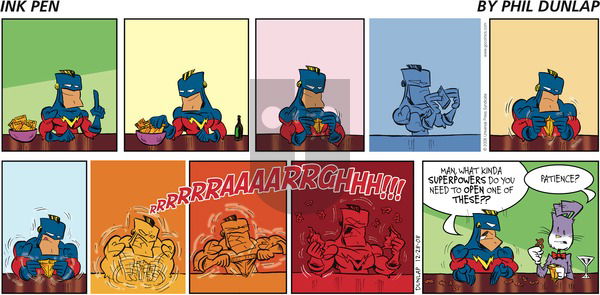 Ink Pen on Sunday December 28, 2008 Comic Strip