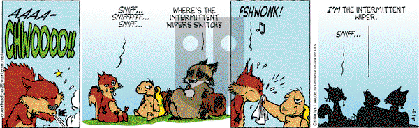 Over the Hedge on Monday June 9, 2014 Comic Strip