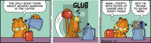 Garfield on Monday July 10, 2017 Comic Strip