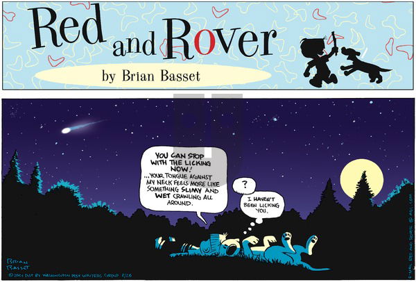 Red and Rover on Saturday September 22, 2001 Comic Strip
