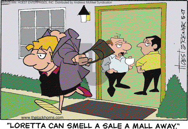 The Lockhorns on Saturday May 17, 2025 Comic Strip