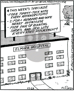 Close to Home on Saturday December 23, 2006 Comic Strip