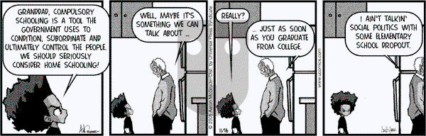 The Boondocks on Wednesday June 19, 2013 Comic Strip