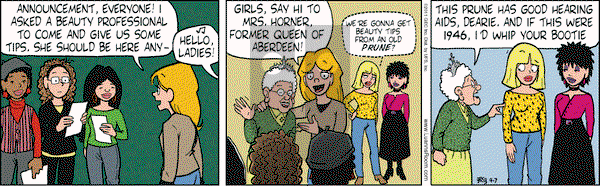 Luann on Thursday April 7, 2011 Comic Strip