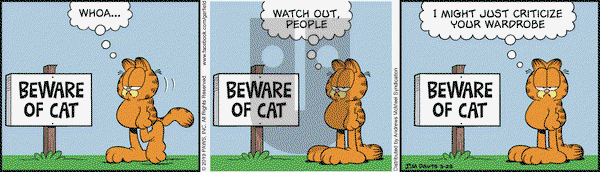 Garfield on Thursday March 28, 2019 Comic Strip