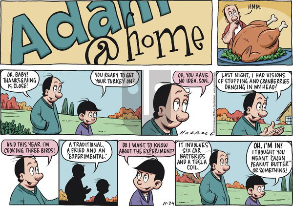 Adam@Home on Sunday November 24, 2019 Comic Strip