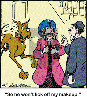 Marmaduke on Friday January 9, 2015 Comic Strip